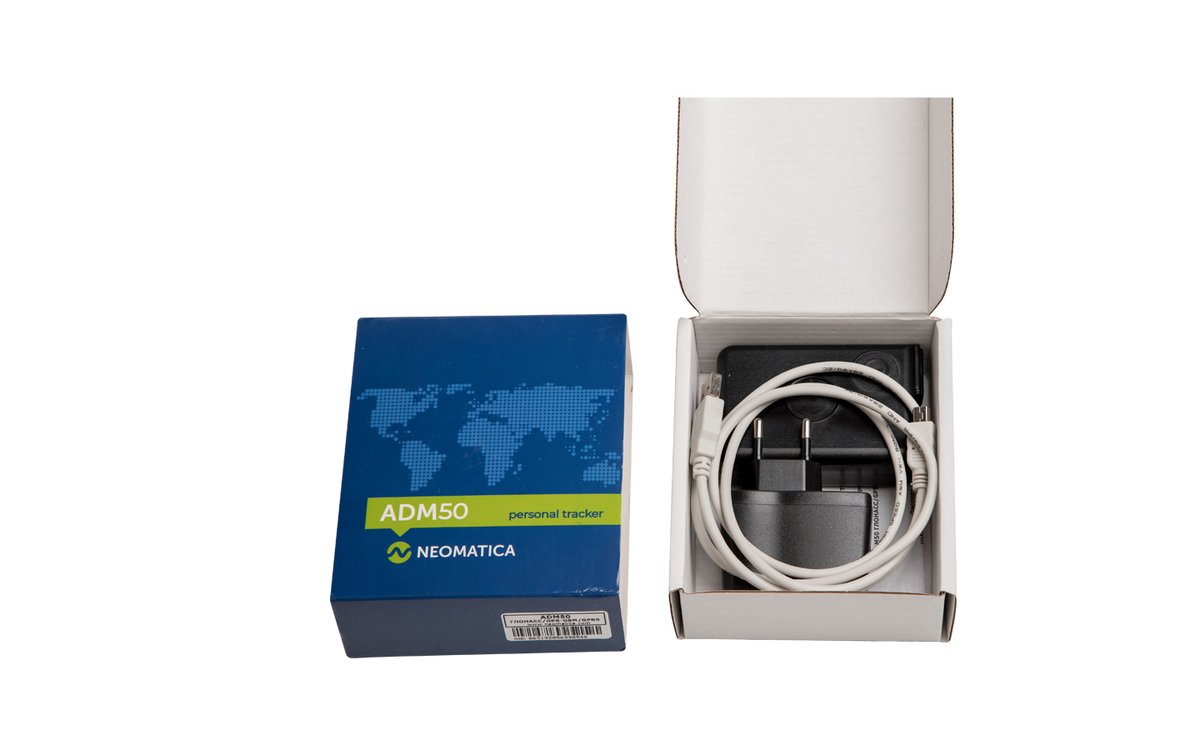 Комплект поставки GPS-трекера ADM50 Neomatica